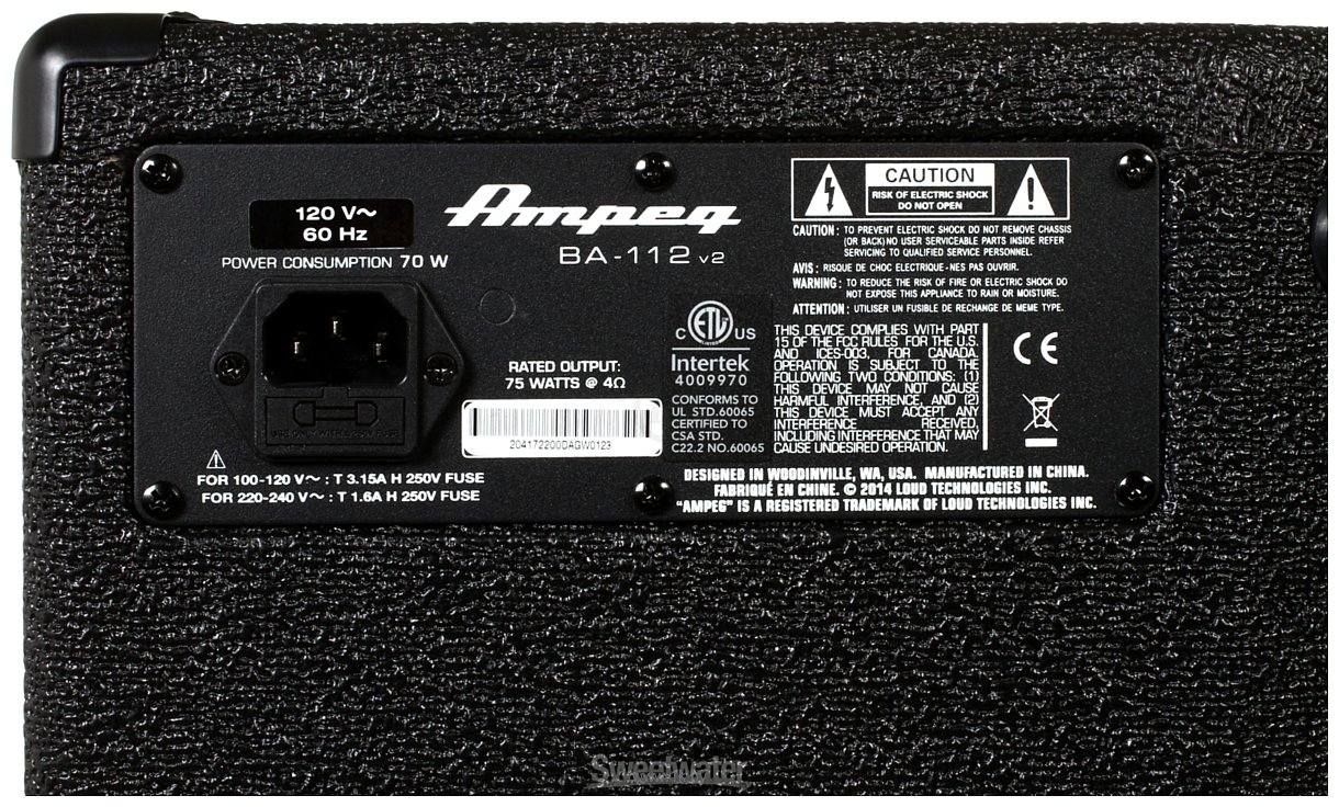 Фотографии Ampeg BA-112v2