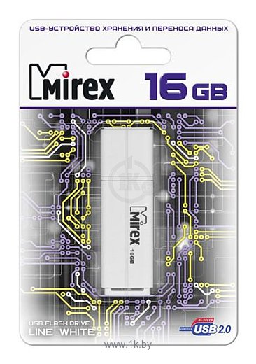 Фотографии Mirex Color Blade Line 16GB (13600-FMULWH16)