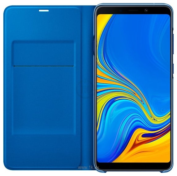 Фотографии Samsung Wallet Cover для Samsung Galaxy A9 (2018) (синий)