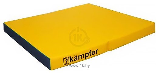 Фотографии Kampfer №4 складной 100x100x10 (синий/желтый)