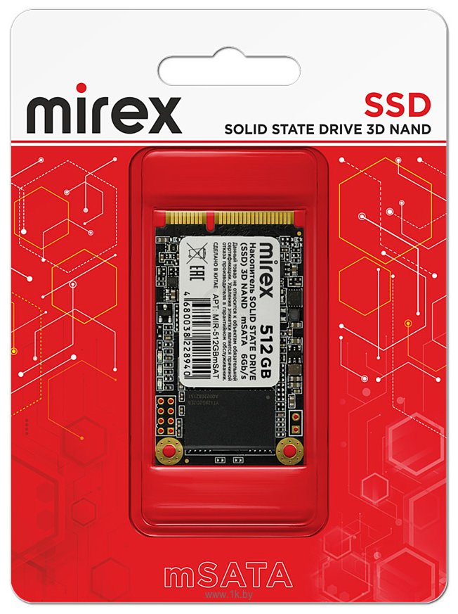 Фотографии Mirex 512GB MIR-512GBmSAT