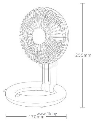 Фотографии Xiaomi Qualitell Storage Fan ZSC210611 (белый)