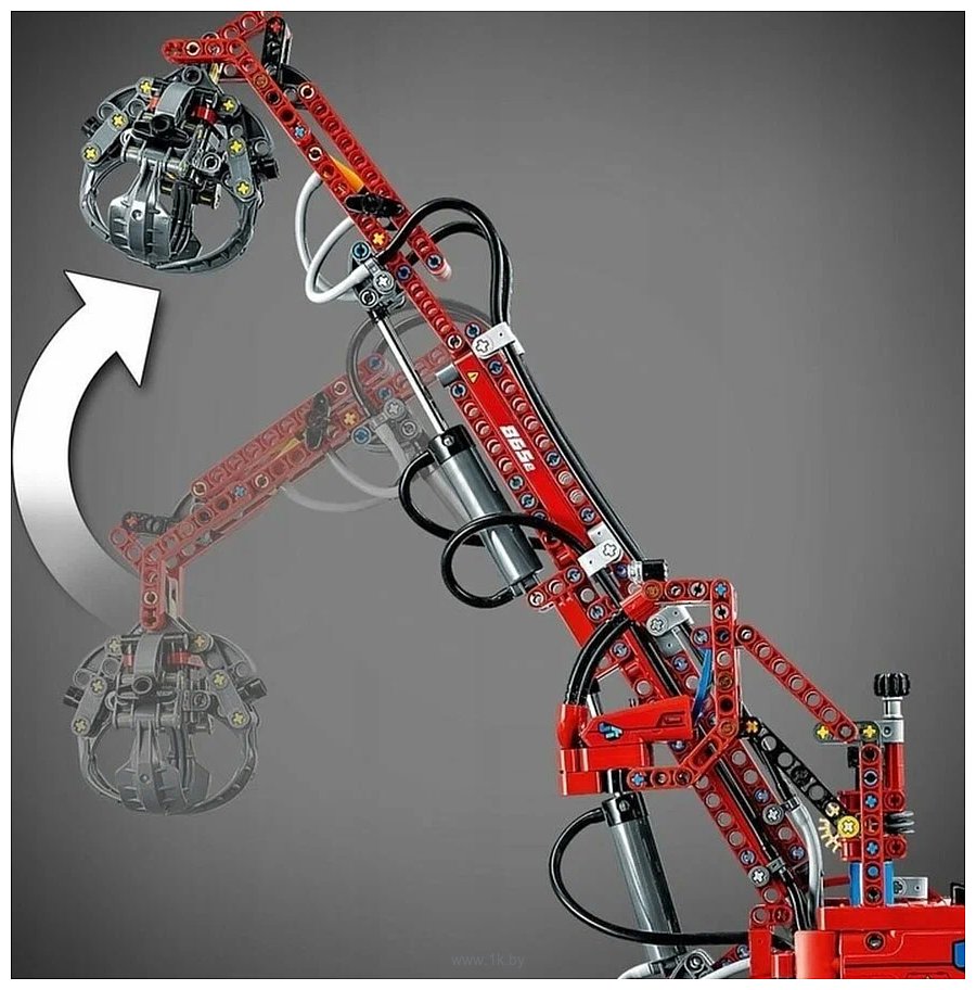 Фотографии Конструктор LEGO Technic 42144 Грейферный погрузчик