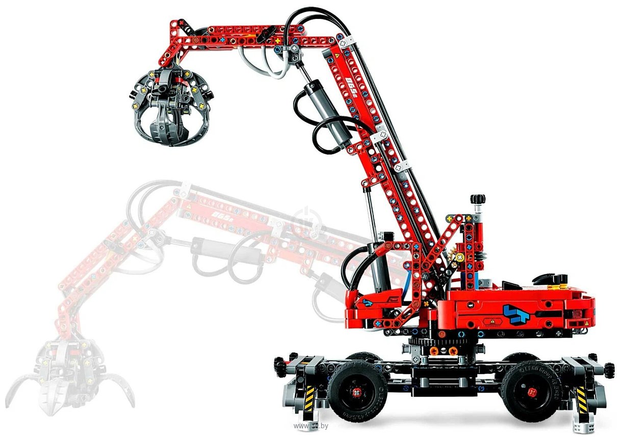 Фотографии Конструктор LEGO Technic 42144 Грейферный погрузчик