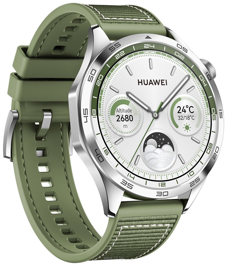 Фотографии Huawei Watch GT 4 46mm (зеленый)