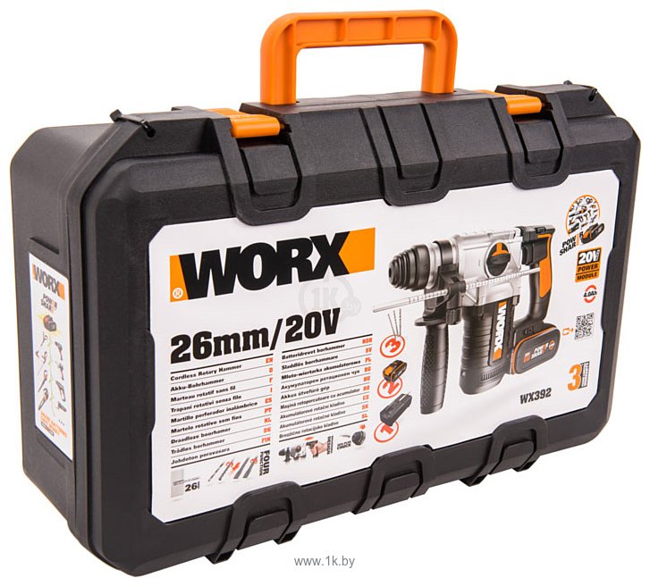 Фотографии Worx WX392.9 (с 2-мя АКБ, кейс)