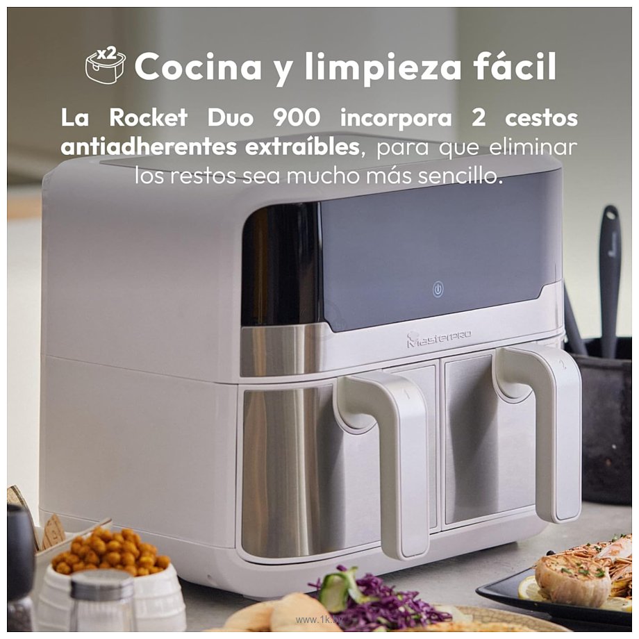 Фотографии Masterpro Rocket Duo 900 ‎BGMP9178WH