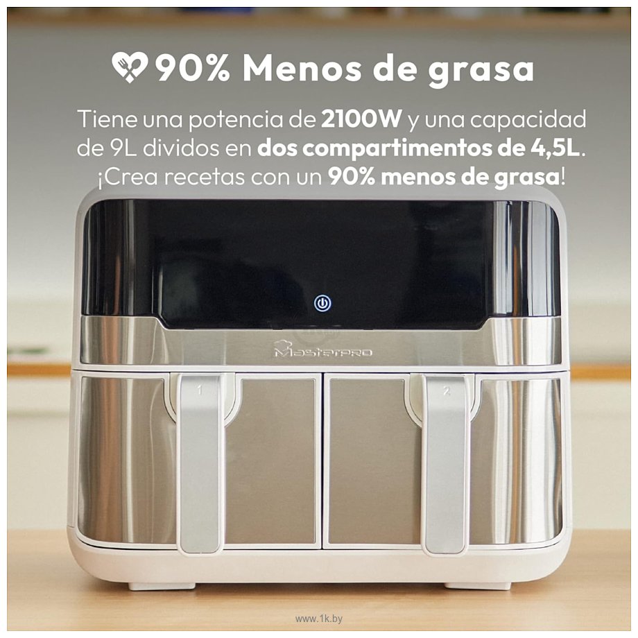 Фотографии Masterpro Rocket Duo 900 ‎BGMP9178WH
