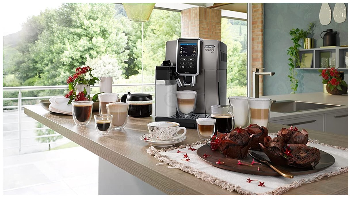 Фотографии DeLonghi Dinamica Plus ECAM 372.95.TB