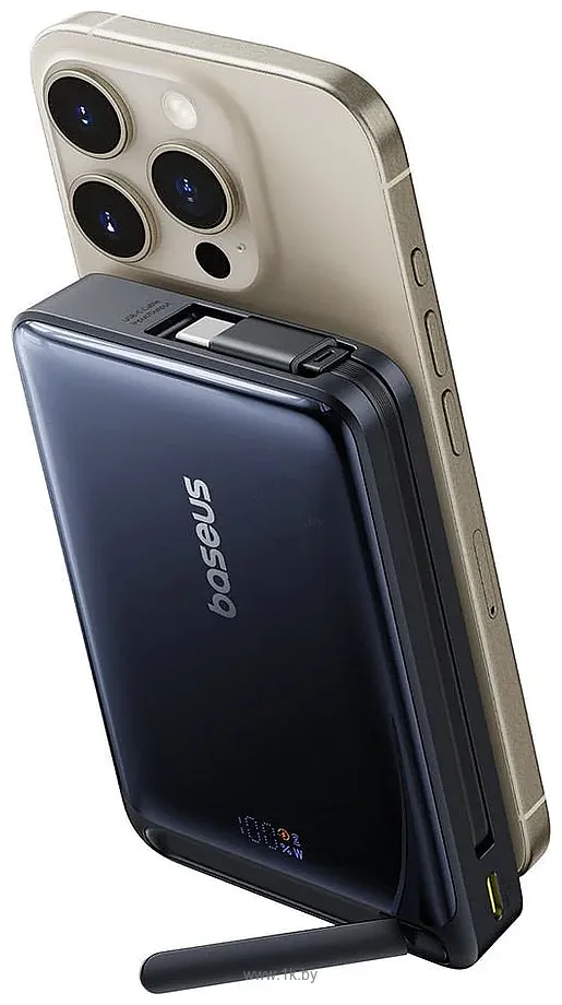 Фотографии Baseus Nomos Qi2 Magnetic Power Bank 10000mAh Фотографии Baseus Nomos Qi2 Magnetic Power Bank 10000mAh