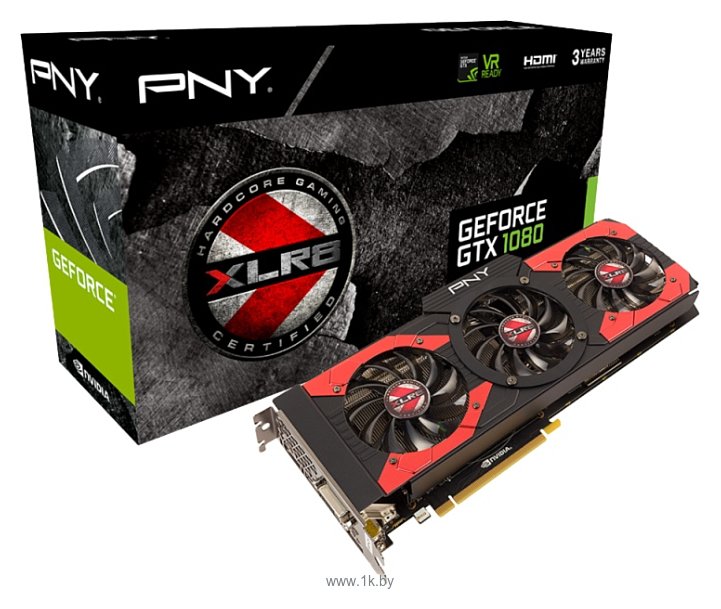 Фотографии PNY GeForce GTX 1080 XLR8 OC GAMING