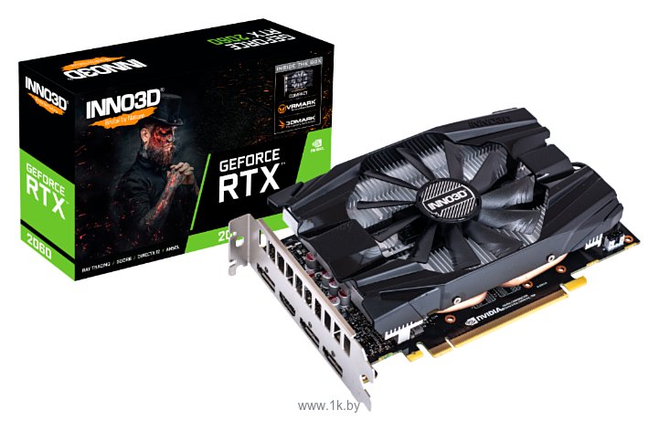 Фотографии INNO3D GeForce RTX 2060 Compact (N20601-06D6-1710VA20)