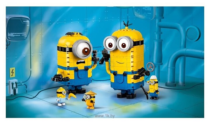 Фотографии LEGO Minions 75551 Фигурки миньонов и их дом