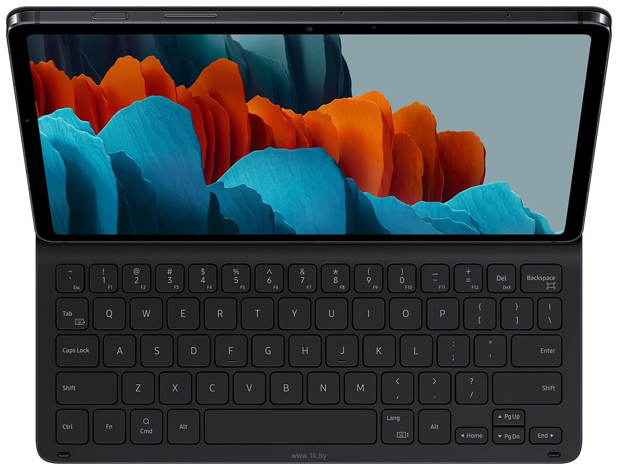 Фотографии Samsung Book Cover Keyboard Slim для Samsung Galaxy Tab S7 (черный)