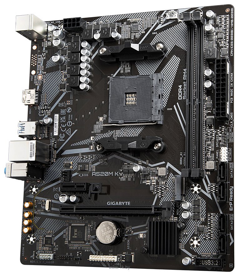 Фотографии GIGABYTE A520M K (rev. 1.0)