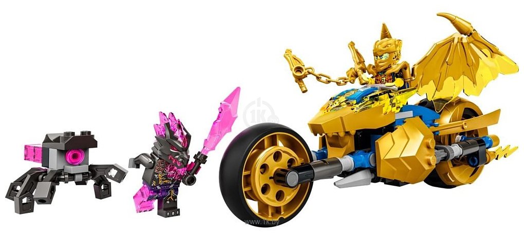 Фотографии LEGO Ninjago 71768 Мотоцикл Джея Золотой Дракон