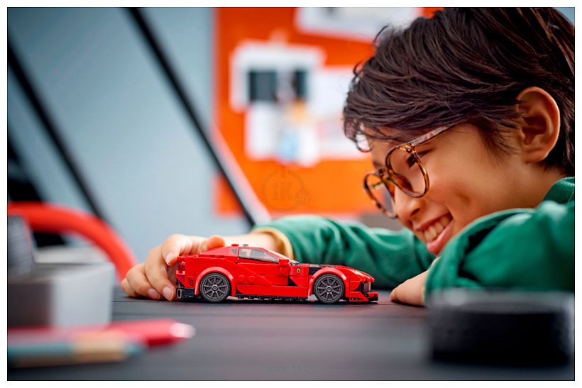 Фотографии LEGO Speed Champions 76914 Спорткар Ferrari 812 Competizione