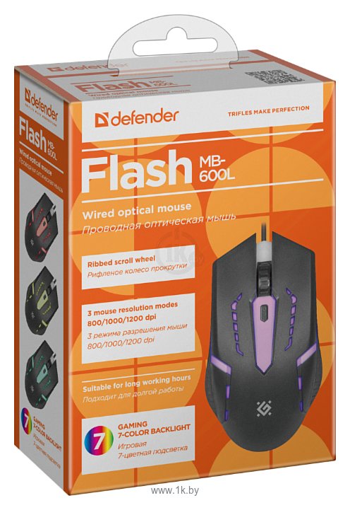 Фотографии Defender Flash MB-600L black USB