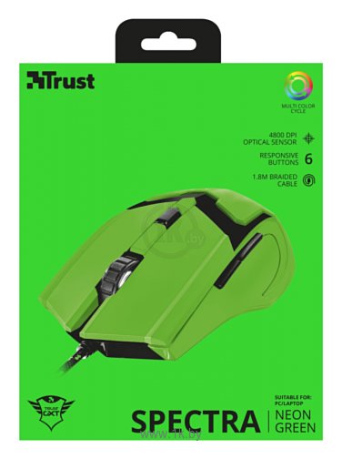 Фотографии Trust GXT 101-SG SPECTRA Green USB