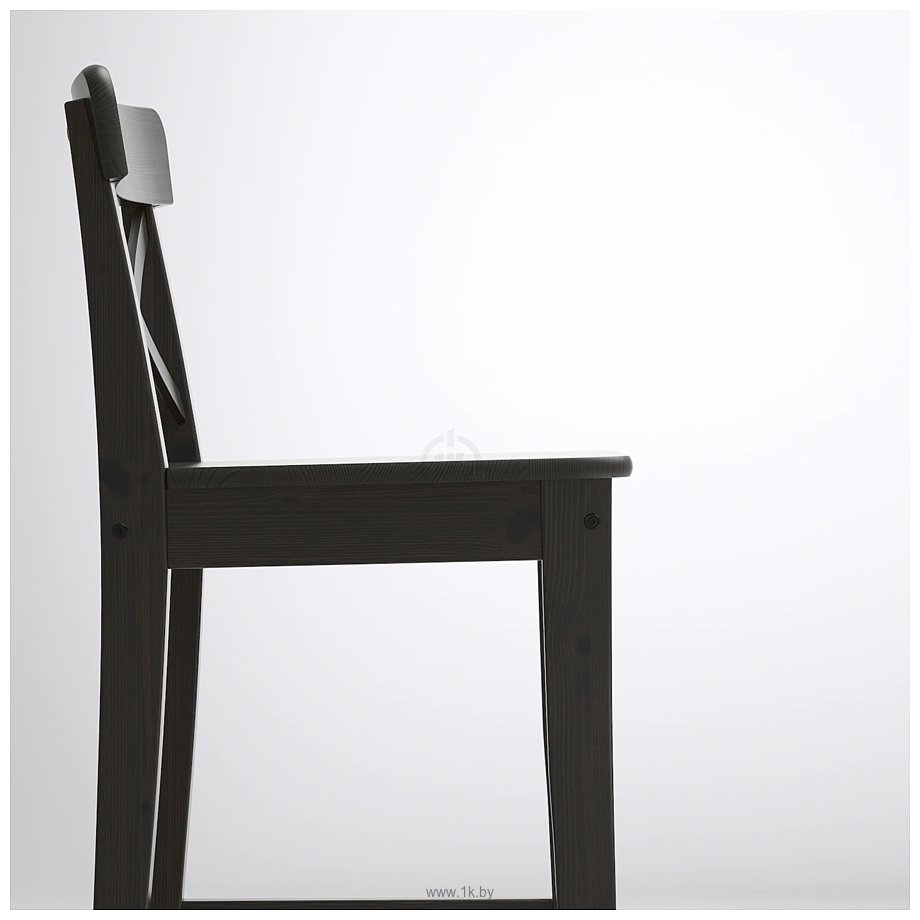 Фотографии Ikea Ингольф (коричнево-черный) (003.605.06)