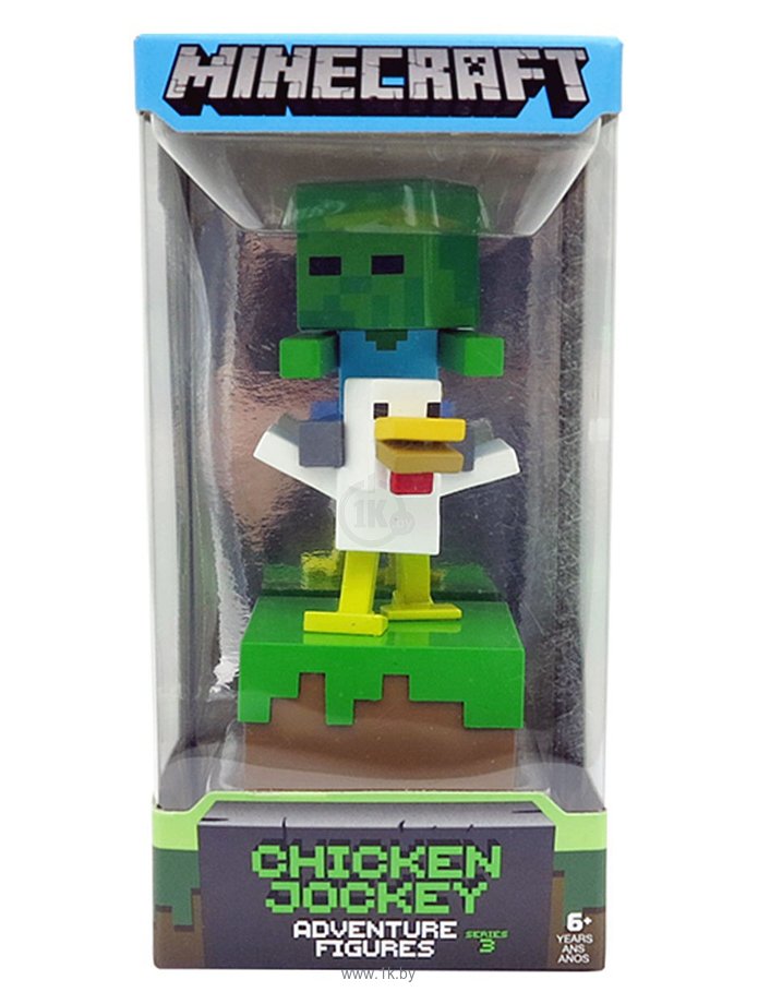 Фотографии Minecraft Series 3 Adventure Figures: Zombie Chicken Jockey 08450