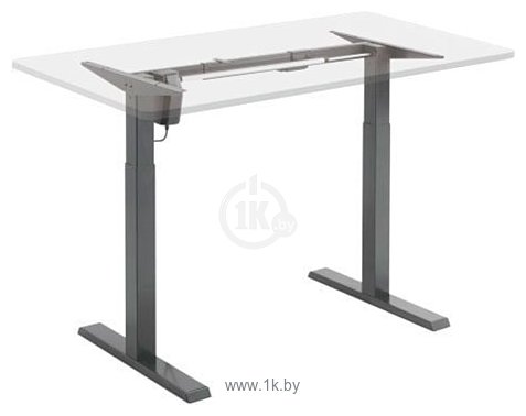 Фотографии ErgoSmart Electric Desk Compact (дуб мореный/черный)