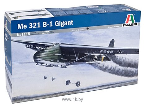 Фотографии Italeri 1115 Me 321 B 1 Gigant Glider