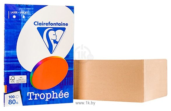 Фотографии Clairefontaine Trophee A4 80 г/кв.м 100 л 1876/0 (mix intensive)