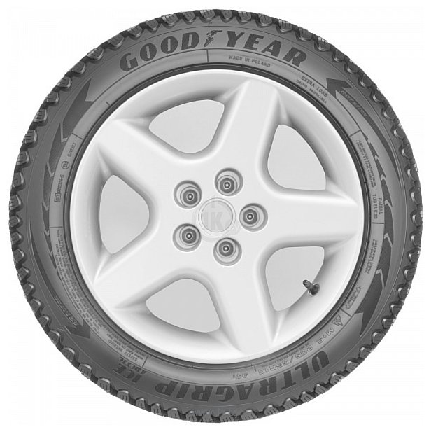 Фотографии Goodyear UltraGrip Ice Arctic 225/45 R18 95T (шипы)