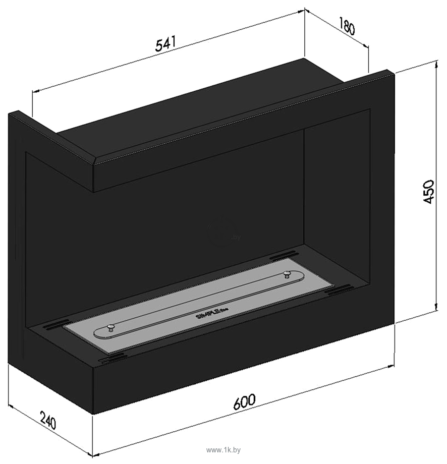 Фотографии Simple Fire Corner 600 L