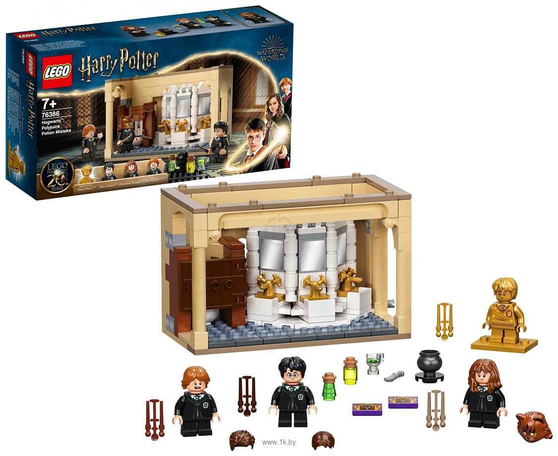 Фотографии LEGO Harry Potter 76386 Хогвартс: ошибка с оборотным зельем