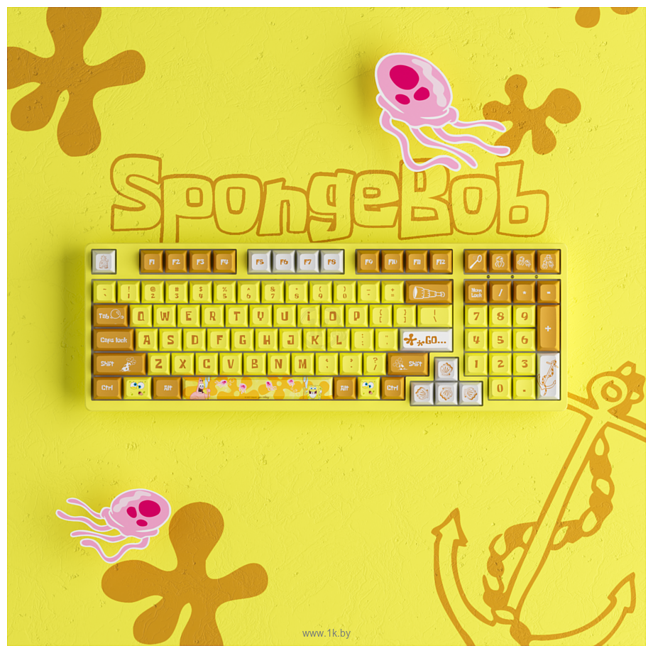 Фотографии Akko 3098S SpongeBob Akko CS Sponge Switch