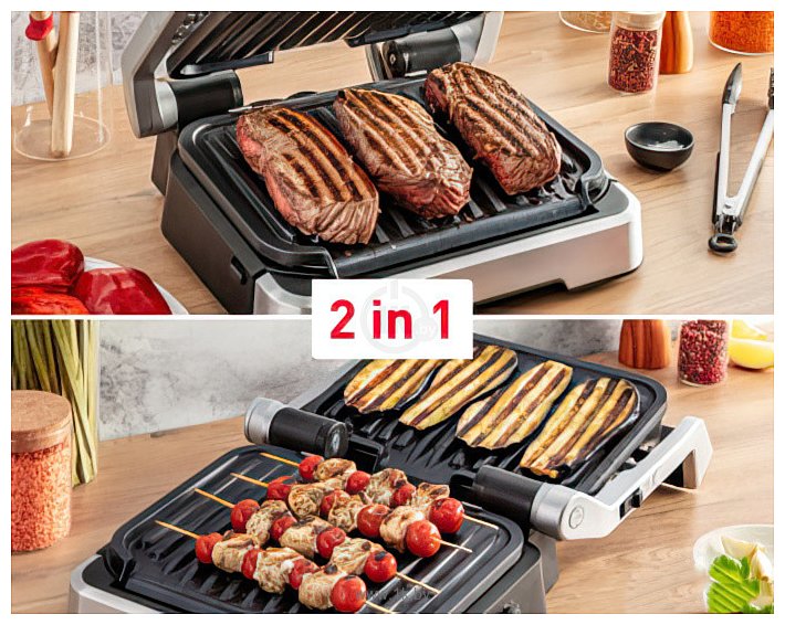 Фотографии Tefal OptiGrill 2 in 1 GC772D30