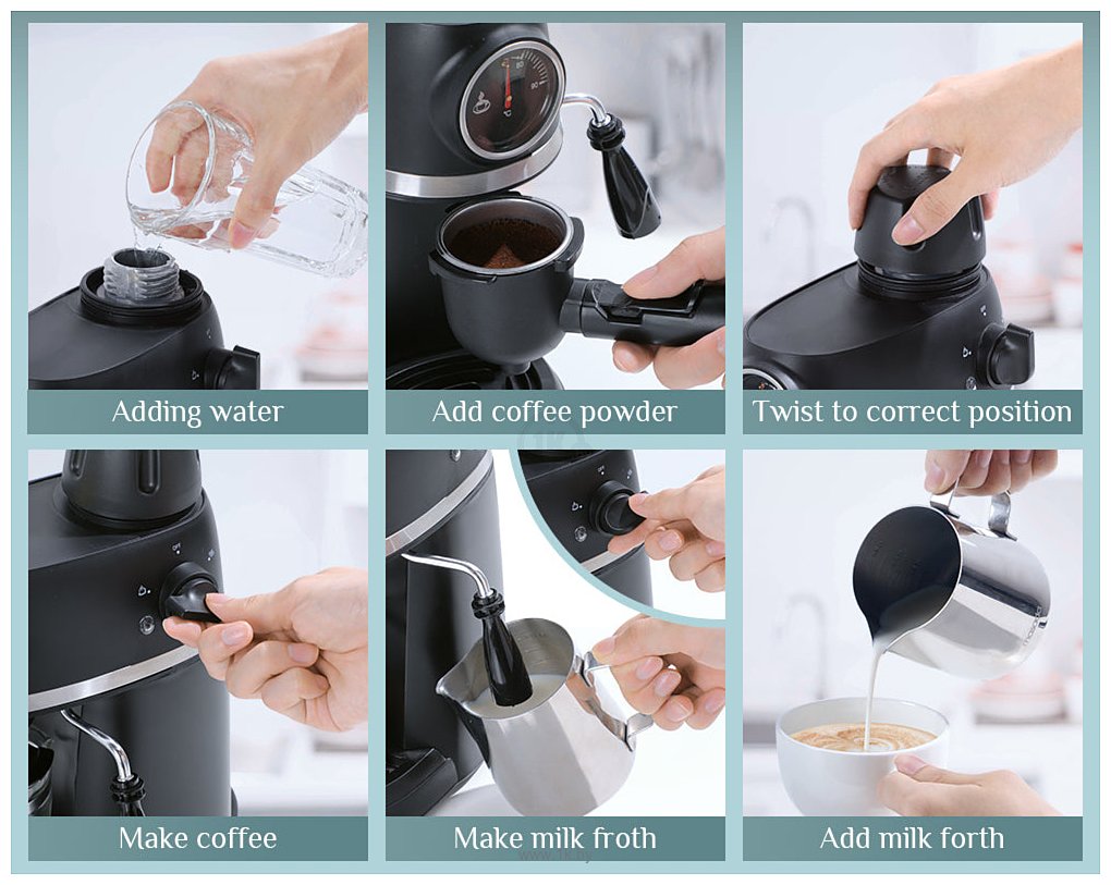 Фотографии Kyvol Espresso Drip Coffee EDC CM-PM240A