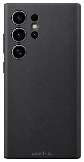 Фотографии Samsung Vegan Leather Case S24 Ultra (черный)