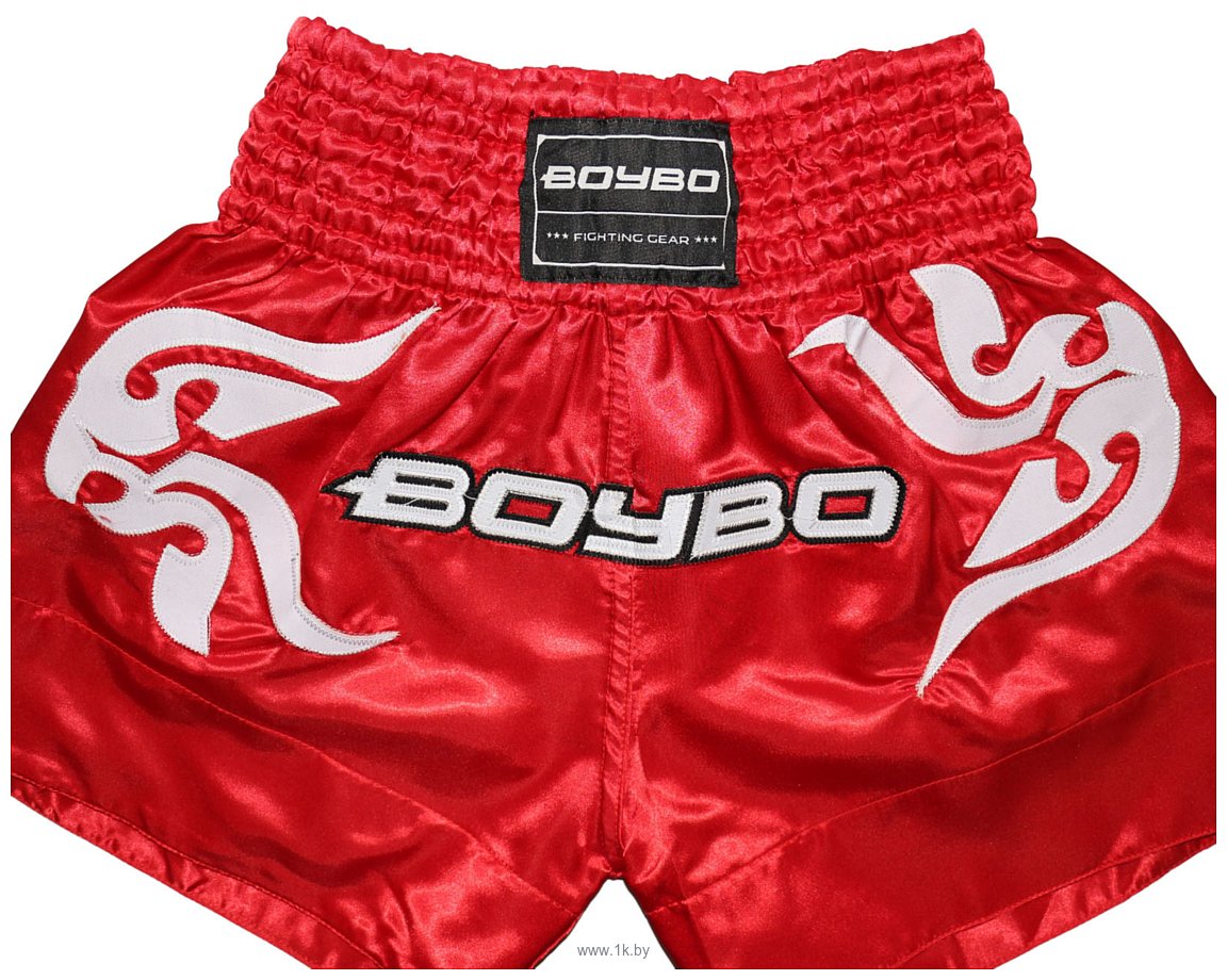 Фотографии BoyBo для тайского бокса (XS, красный)