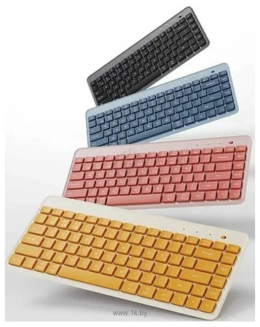Фотографии Xiaomi Dual Mode Wireless Keyboard XMBXJP01YM pink