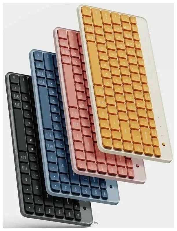 Фотографии Xiaomi Dual Mode Wireless Keyboard XMBXJP01YM pink