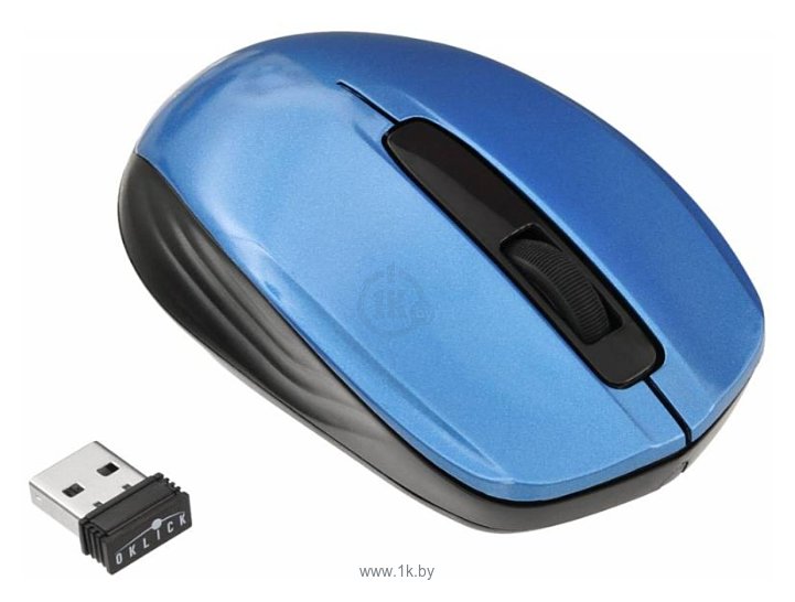 Фотографии Oklick 475MW black-Blue USB