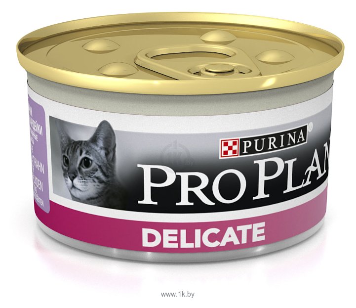 Фотографии Purina Pro Plan (0.085 кг) 1 шт. Delicate feline canned с индейкой