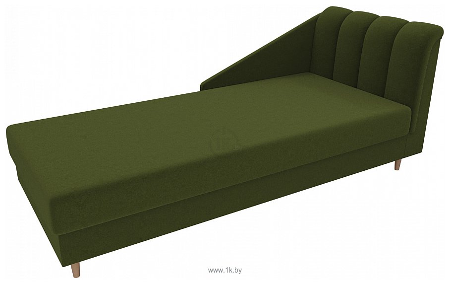 Фотографии Лига диванов Астер 104518 (правый, микровельвет, зеленый)