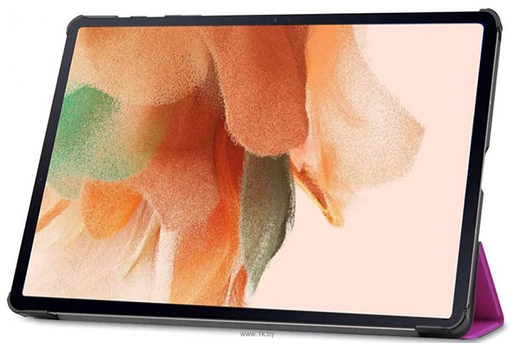 Фотографии JFK Smart Case для Samsung Galaxy Tab S7 FE 12.4" 2021 (фиолетовый)