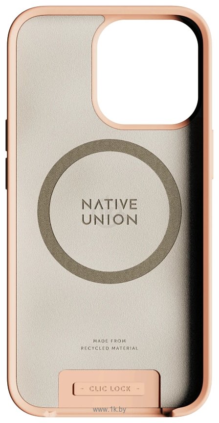Фотографии Native Union Click Pop с MagSafe для iPhone 13 Pro Max (персиковый)