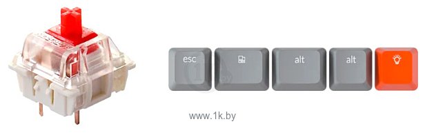 Фотографии Keychron K4 V2 RGB K4-C1-RU Gateron G Pro Red