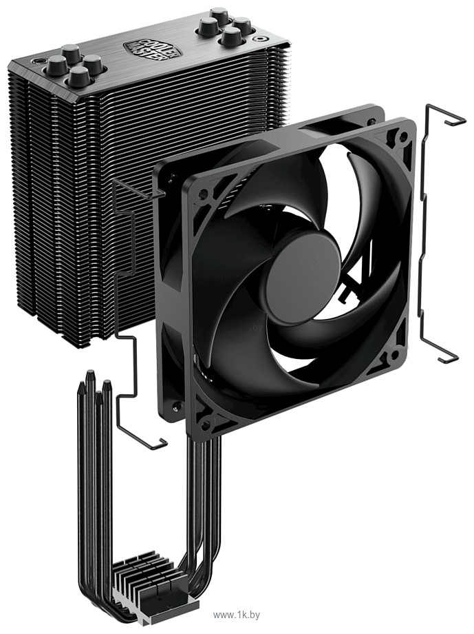 Фотографии Cooler Master Hyper 212 Black Edition with LGA1700 RR-212S-20PK-R2