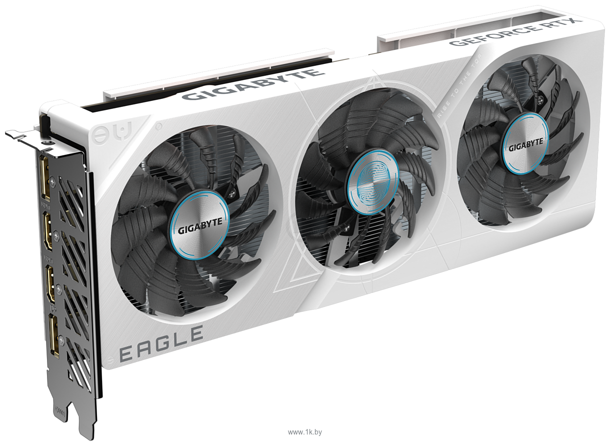 Фотографии Gigabyte GeForce RTX 4060 Ti Eagle OC Ice 8G (GV-N406TEAGLEOC ICE-8GD)