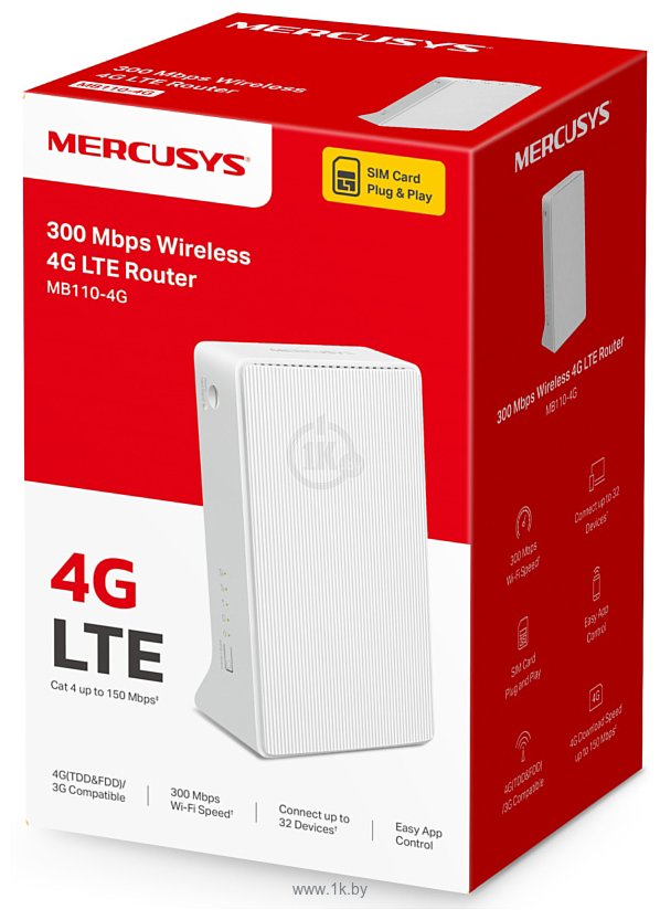 Фотографии Mercusys MB110-4G