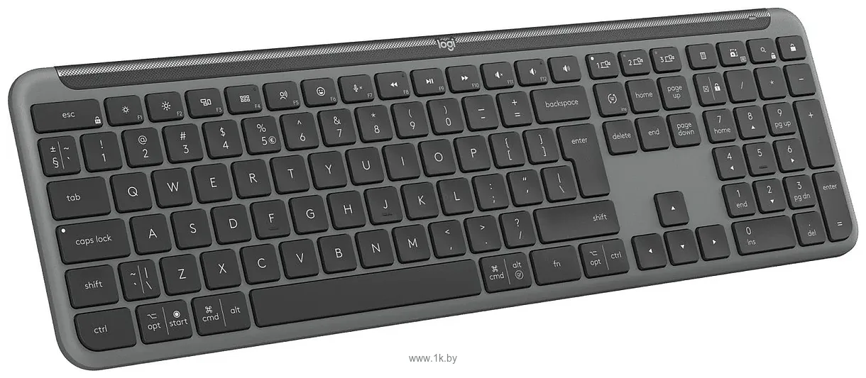 Фотографии Logitech Signature Slim K950 920-012434 graphite, с гравировкой Фотографии Logitech Signature Slim K950 920-012434 graphite, с гравировкой