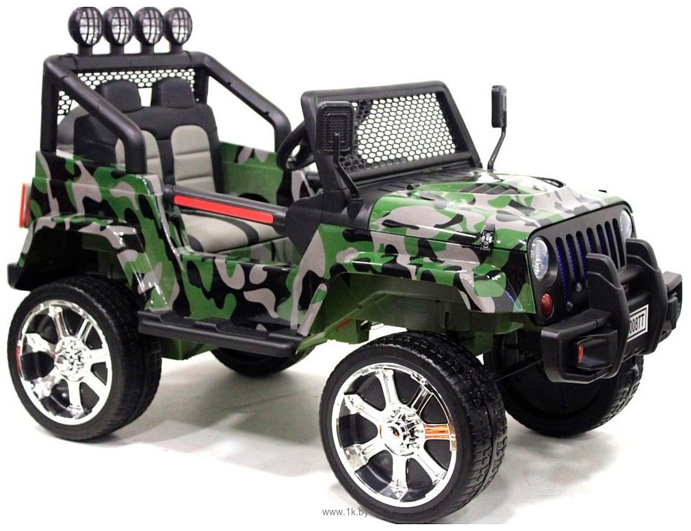 Фотографии RiverToys Jeep T008TT (камуфляжный)