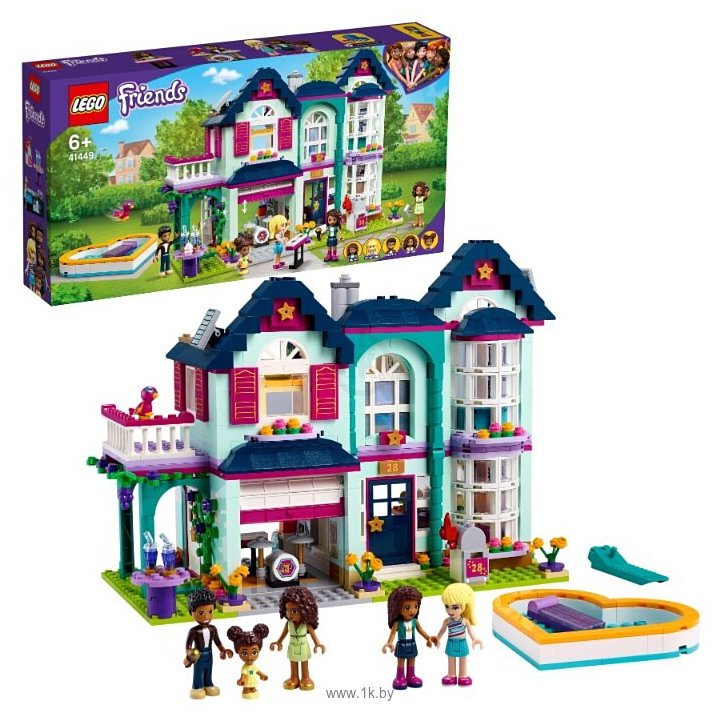 Фотографии LEGO Friends 41449 Дом семьи Андреа